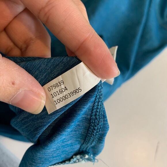 Korsa Shirt Womens XL Extra Large Multi Static Run Sports Half Zip Thumbholes - Picture 14 of 16